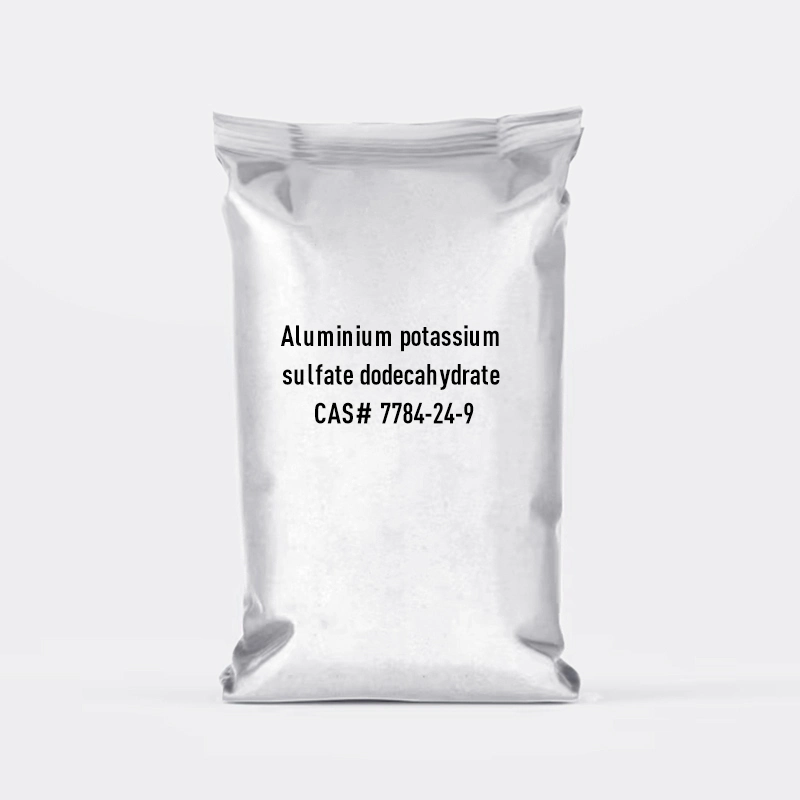 Алюминий калий сульфаты додекагидраты